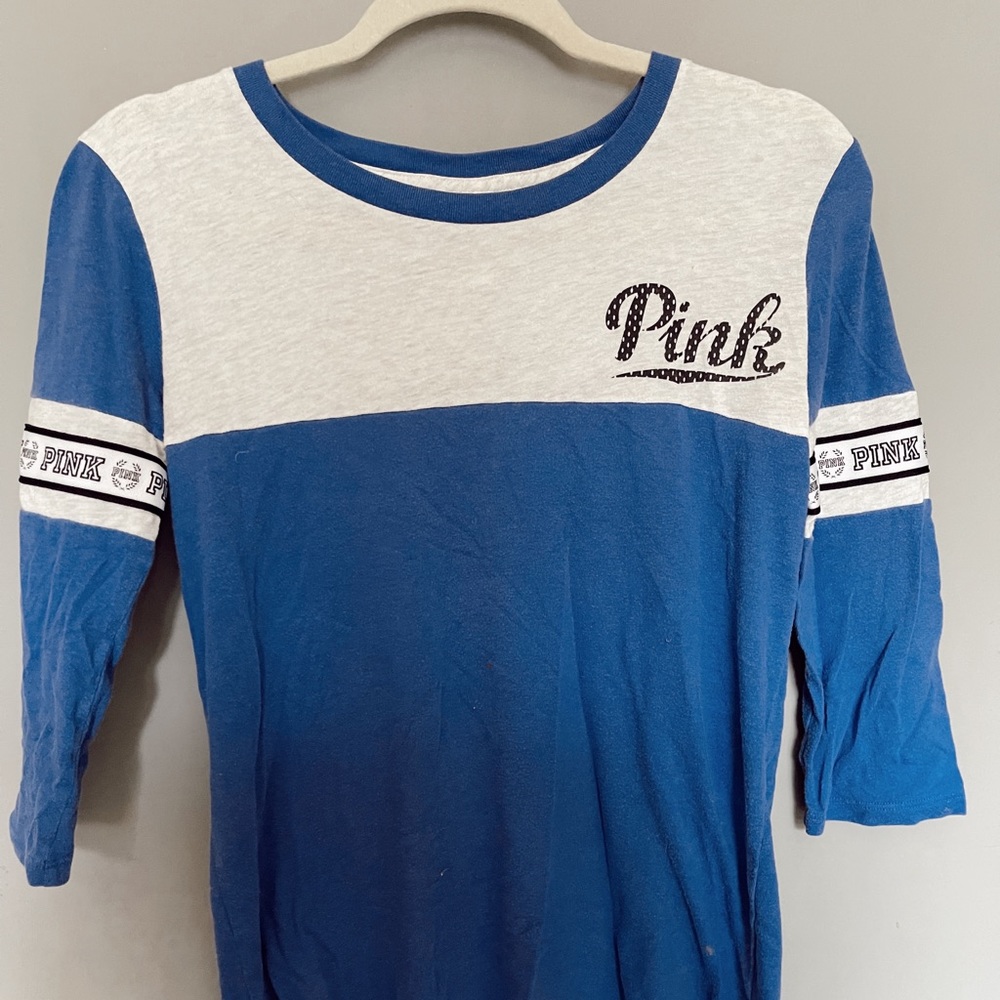 Pink Baseball Tee